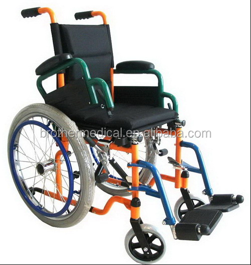 Hot Sale High Quality Steel used manual  Children  wheelchair and  second hand ultralight wheelchair