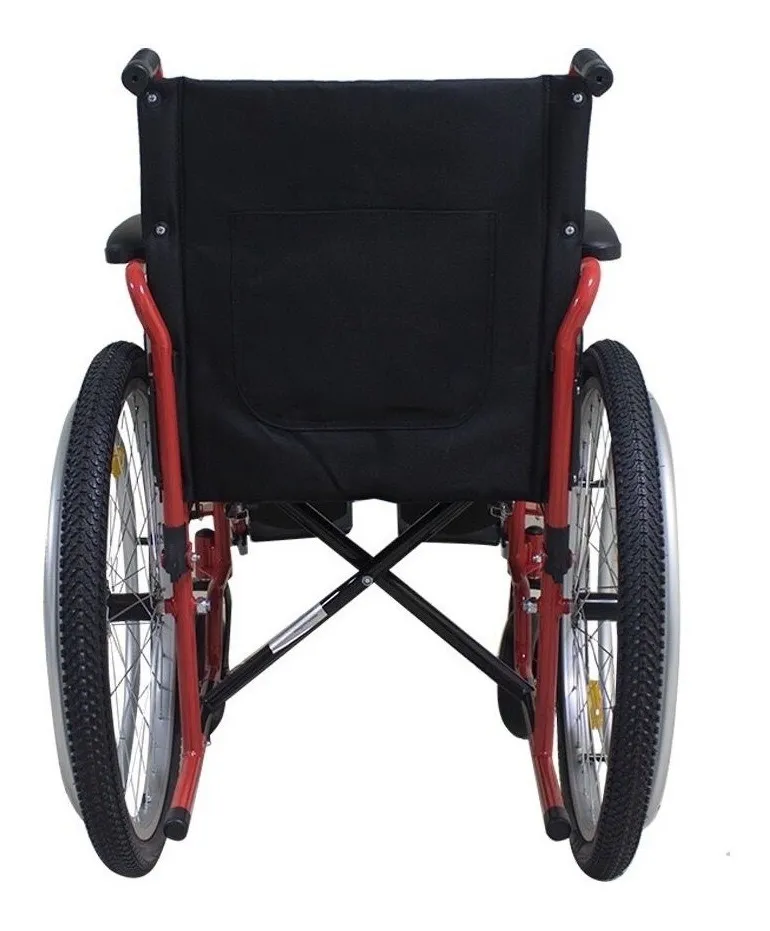 American style wheelchair with all terrain pneumatic tire