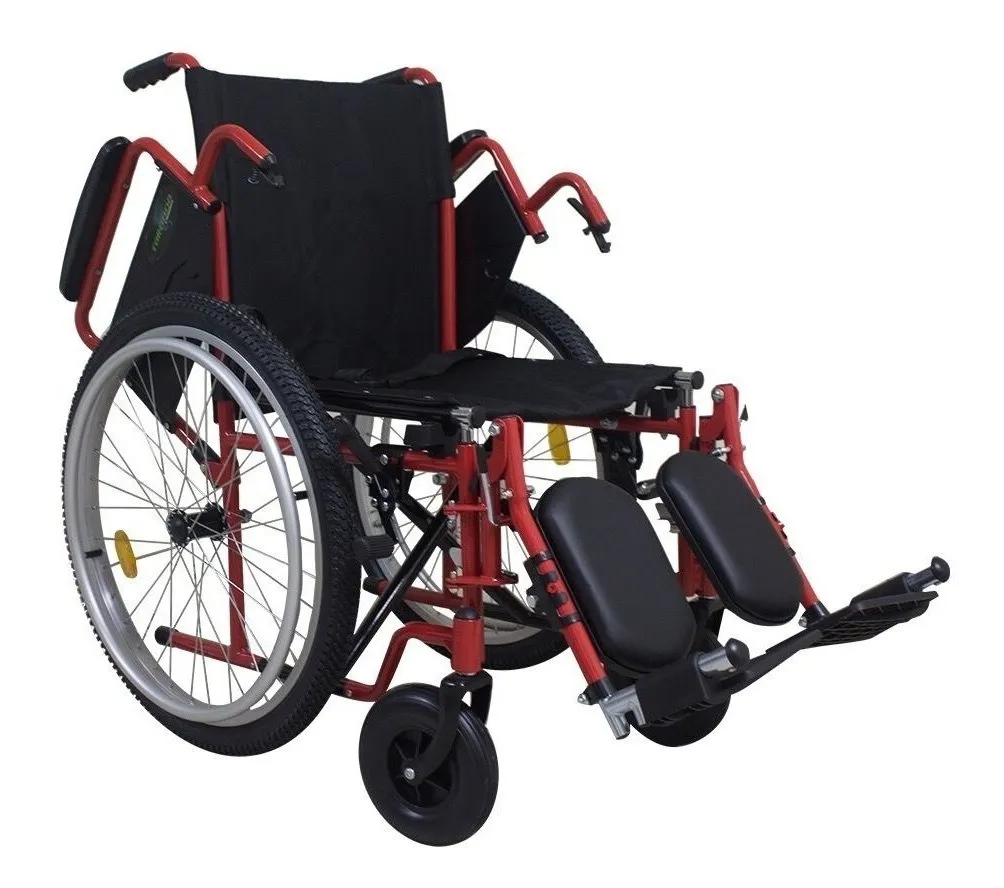 American style wheelchair with all terrain pneumatic tire