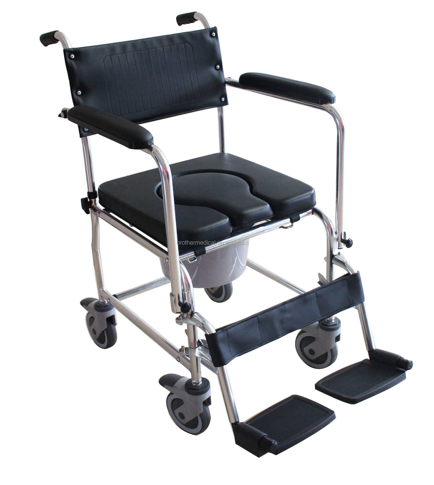 Health care products household medical devices folding reclining wheelchairs commode chair with wheels