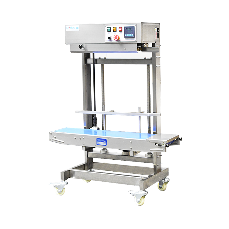 FRL150 /S heavy duty 20kg Continuous sealing machine,vertical floor-stand  band bag  Sealer