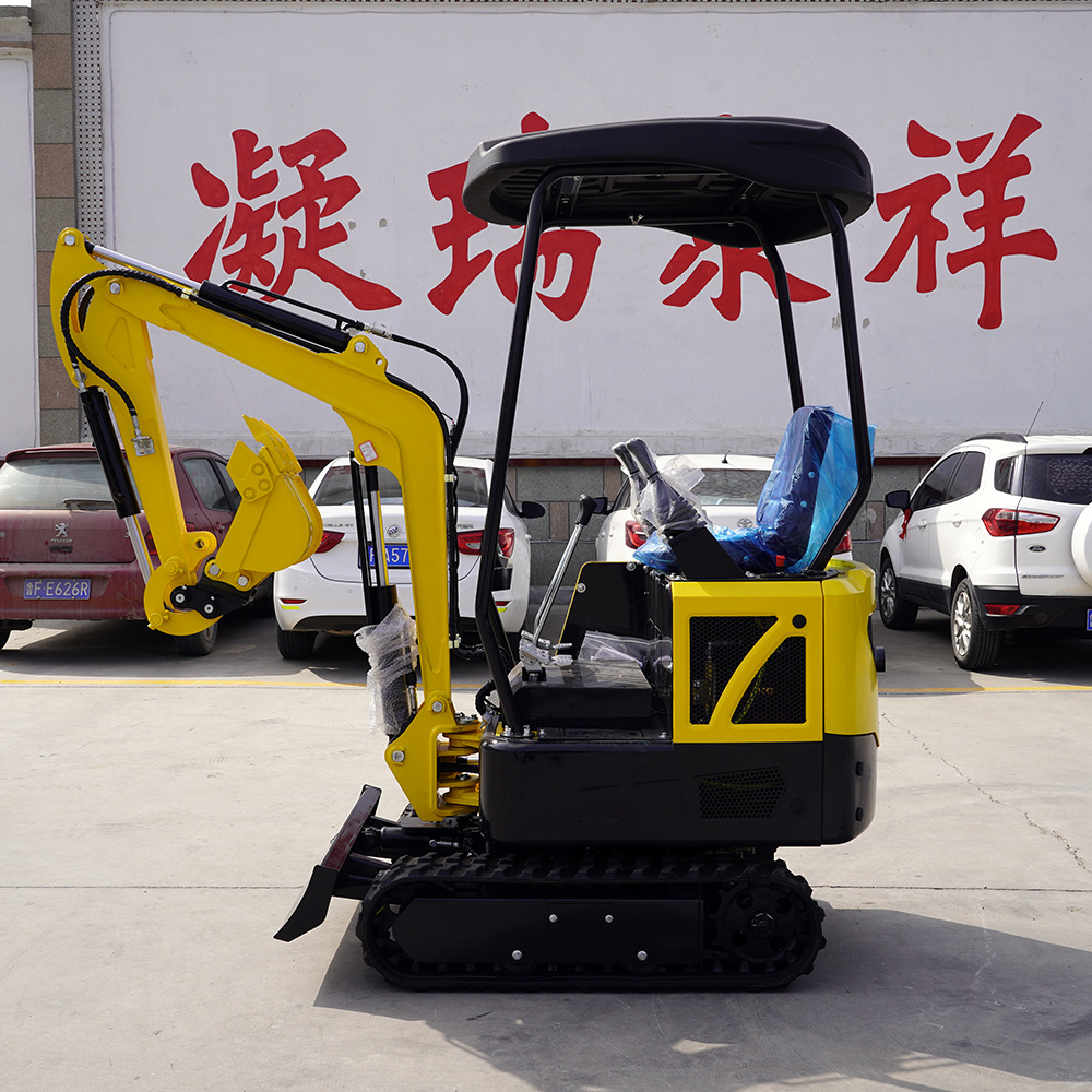 Windstorm  10 RHINOCEROS 0.8 Ton Crawler Mini Excavator Earthmoving Machinery Small Bagger Micro Pelle Cheap Digger For Sale