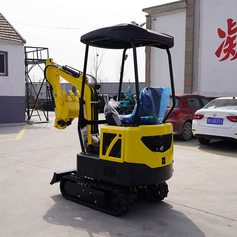 Windstorm  10 RHINOCEROS 0.8 Ton Crawler Mini Excavator Earthmoving Machinery Small Bagger Micro Pelle Cheap Digger For Sale