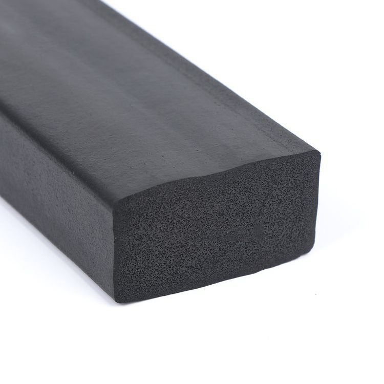 Sound insulation EPDM foam sealing weatherproof strip for doors and Windows