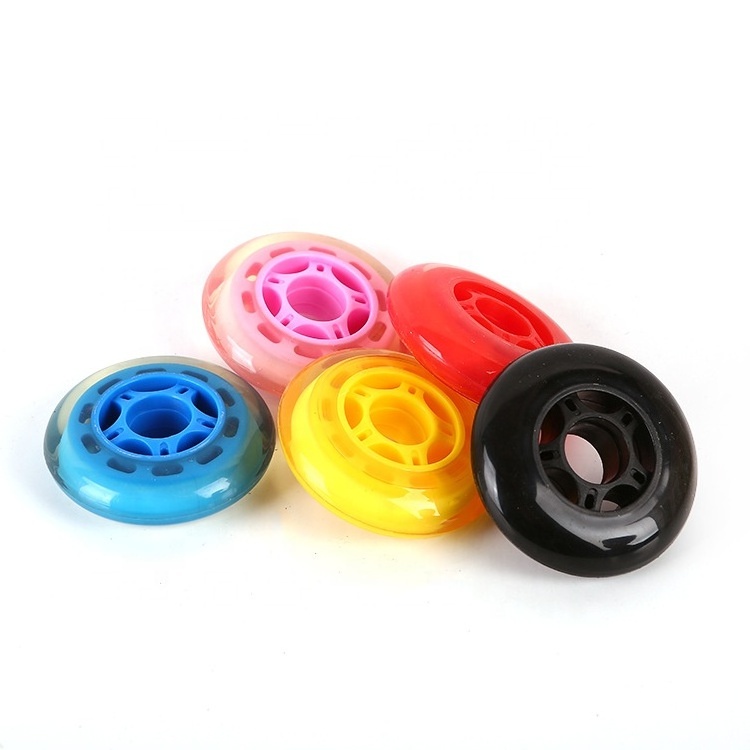 72mm Skate Wheels, Roller Skating Wheels Replacement with Bearings ABEC-9