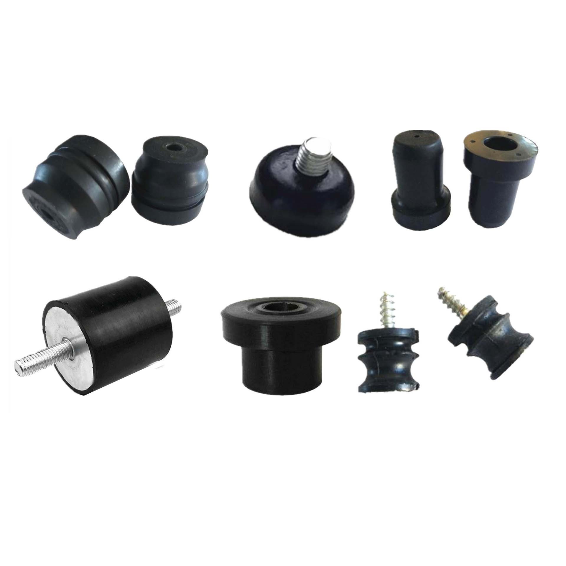 OEM/ODM High Pressure Resistance Anti Vibration Silent Rubber Mounts with Thread