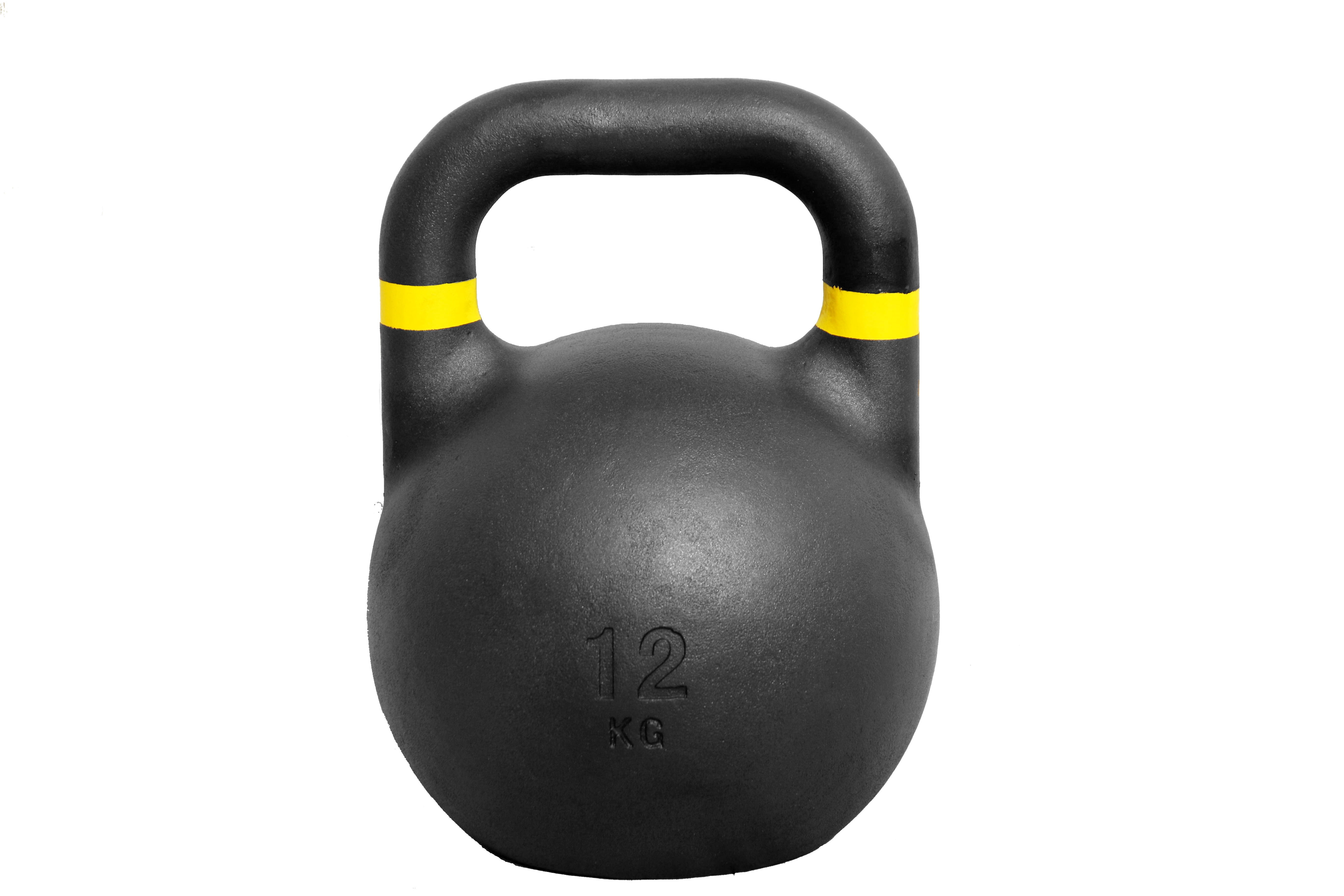 Fitness Gym Strength Custom Logo Cast Iron Powder Coated Adjustable Kettlebell 32kg