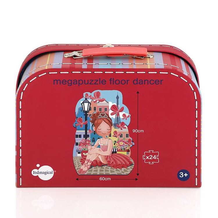 High quality key storage lock suitcase box red kids girl cute suitcase gift box