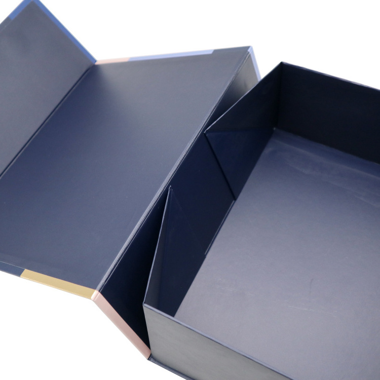 Recyclable Boutique Collapsible Rigid Cardboard Custom Printed Folding Big Gift Boxes For Hat Clothes