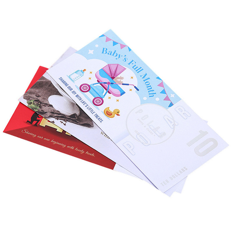 Print Customised Discount Gutscheine Gift Voucher Card Ticket Coupon Printing