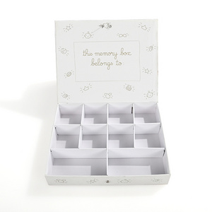 Personalised  Custom Gift Storage New Born Baby Boy Blanket Shower Favor Box