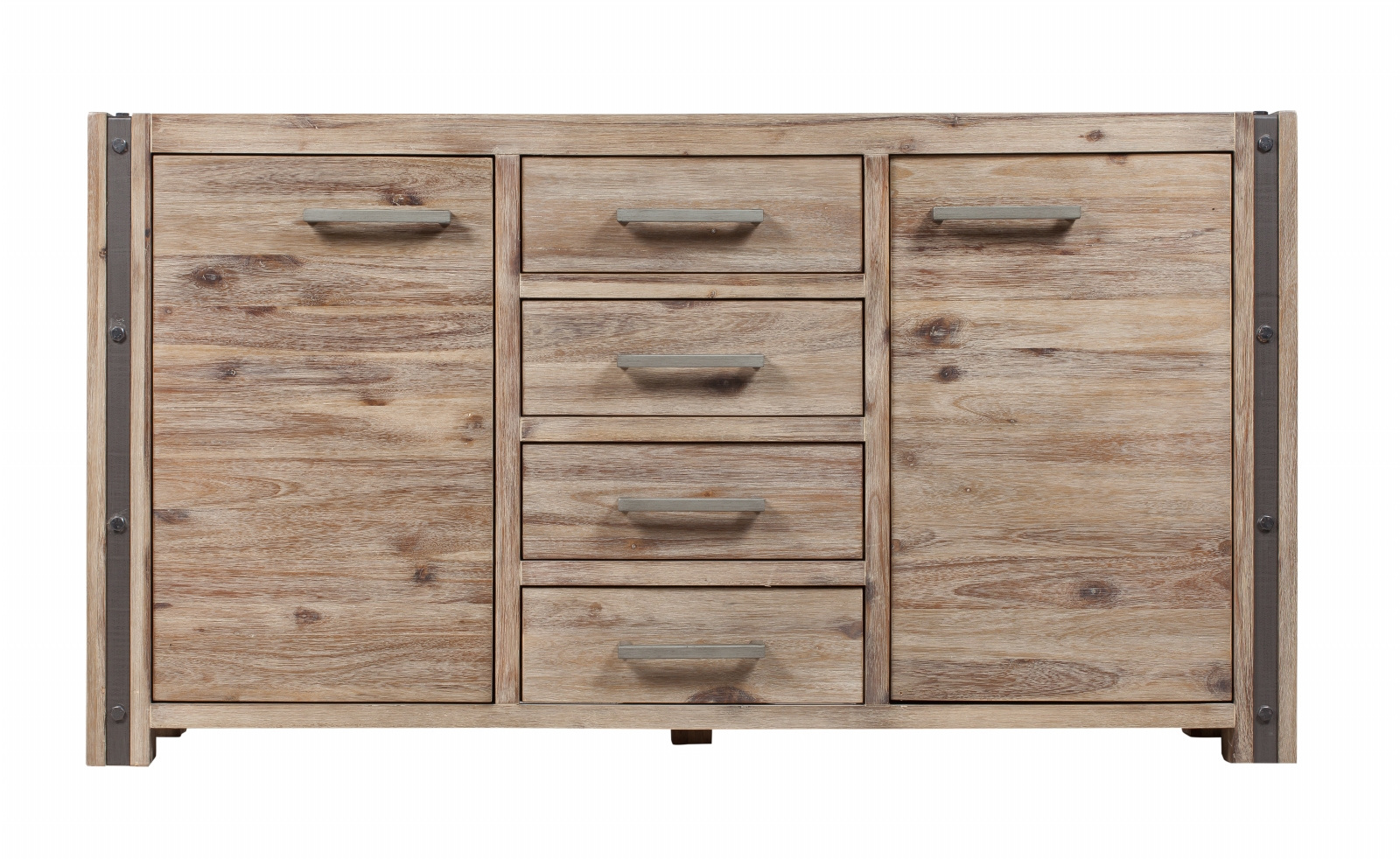 TITAN Buffet 2 Doors 4 Drawers High Grade Wooden Cabinet Home Furniture Set Modern Dining Room Furniture From Vietnam