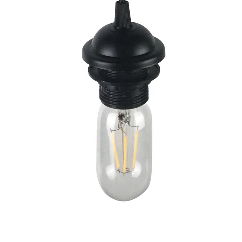 Wholesale Retro Vintage E27/E26 Pendant Lamp Holder Hanging Ceiling Light Bulb Socket Fixture With Sucker