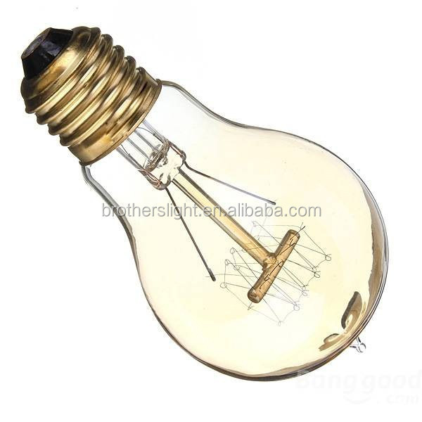 promotion vintage Edison bulb antique Edison light bulb carbon filament Edison bulb ST64 ST58 T45 A19 G80 G95 G125