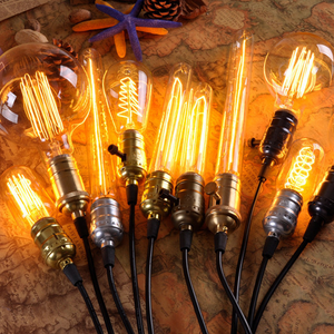 Custom Pendant Vintage style Industrial Edison 10 bulbs ceiling Lamp with Different bulb light