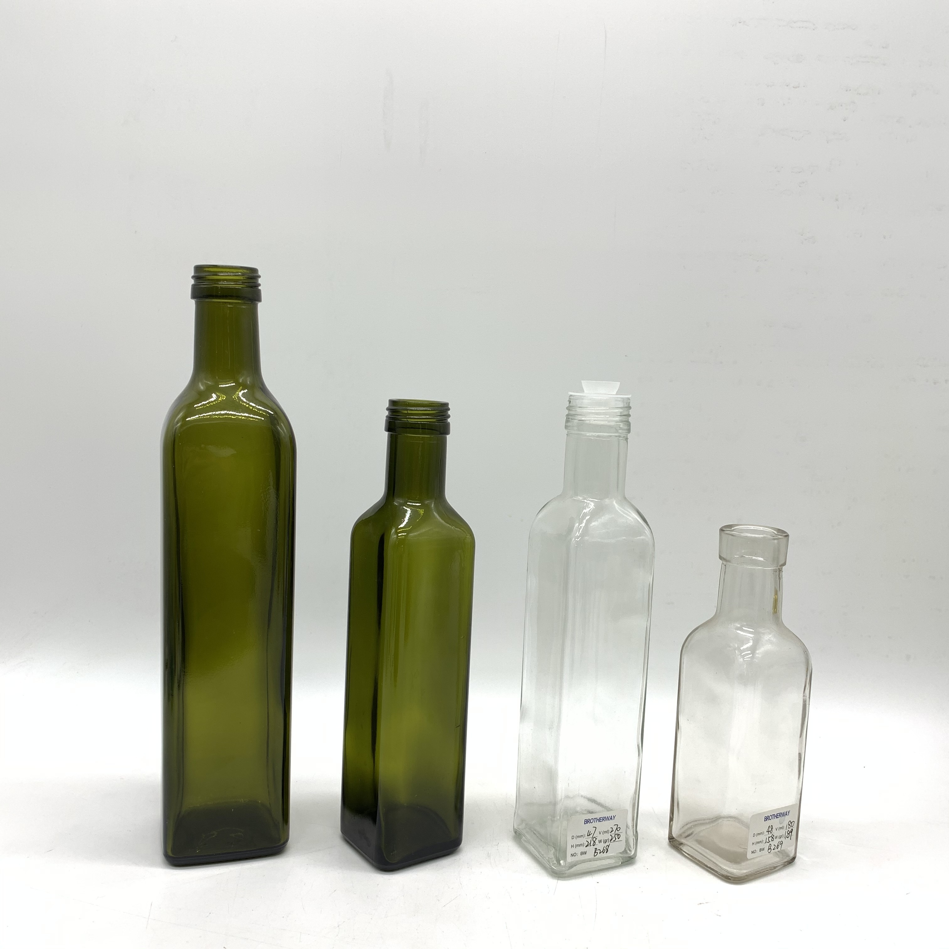 bouteille en verre d huile de cuisson, Wholesale olive oil bottle with lid for cooking