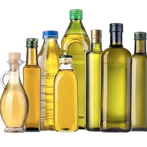 Food Grade 100ml 250ml 500ml 750ml 1L Empty Square Dark Green Marasca Cooking Olive Oil Glass Bottles