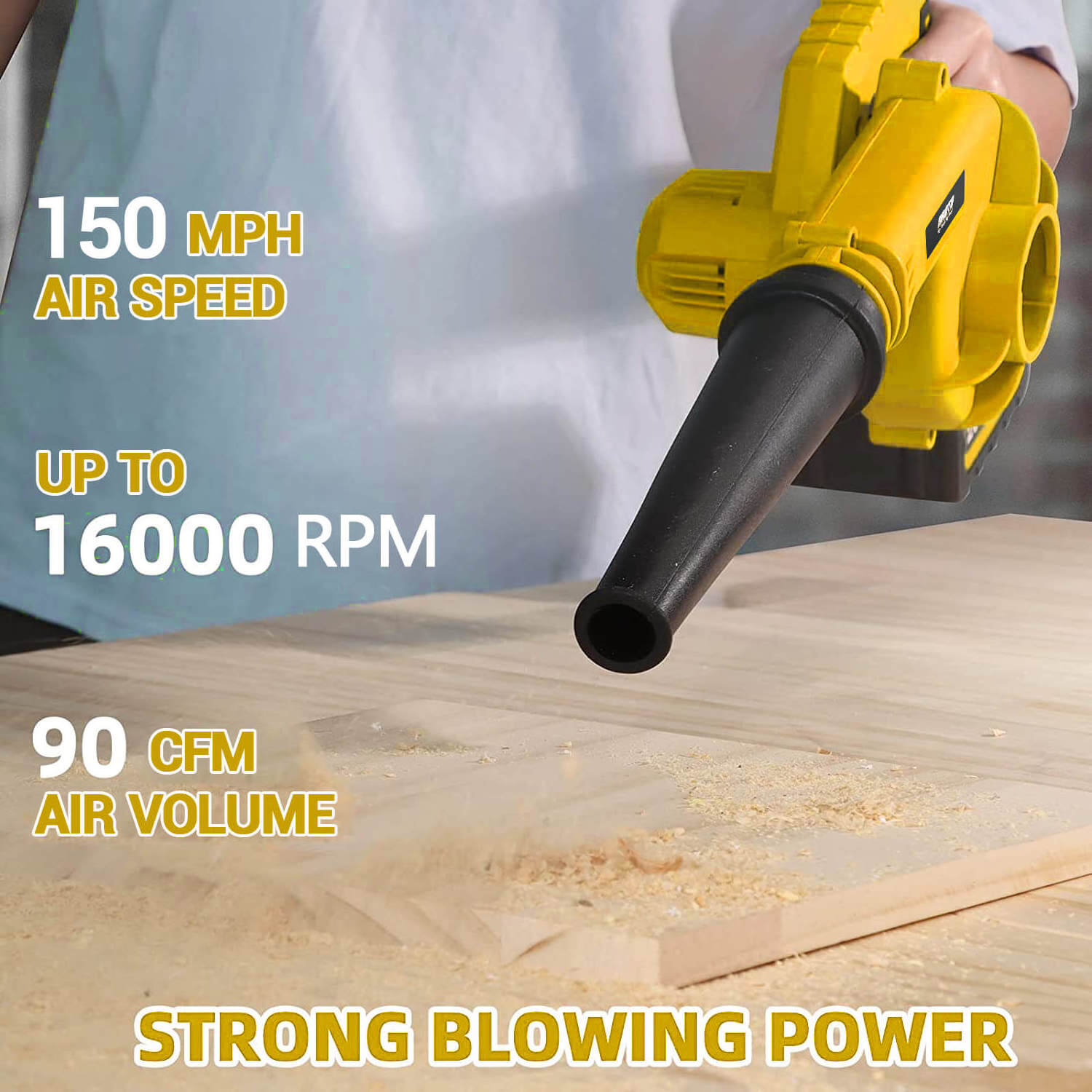 Rechargeable Power Tools Dir Electric Leaf Vacuum Blower for Garden Dust Snow Battery Leaf Blower Cordless