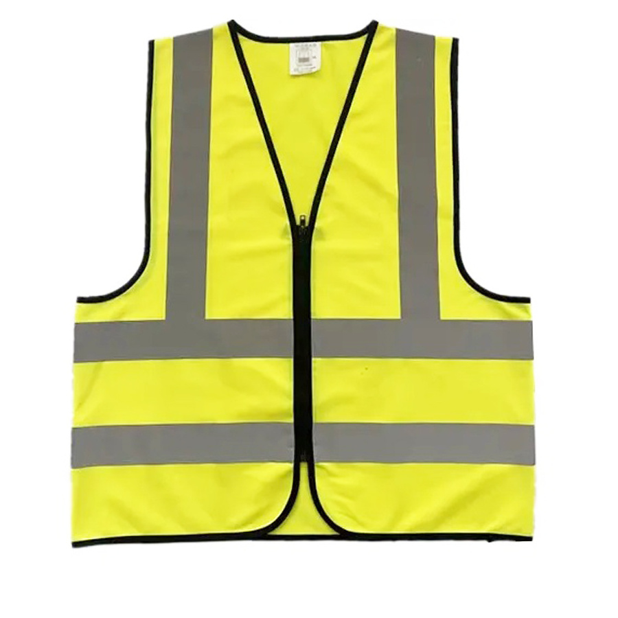 Safety Vest for Construction Working High Visibility Security Reflective Strip Vest 100% Polyester Safety Reflective Jackets