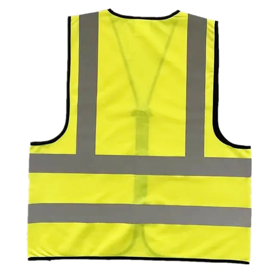 Safety Vest for Construction Working High Visibility Security Reflective Strip Vest 100% Polyester Safety Reflective Jackets