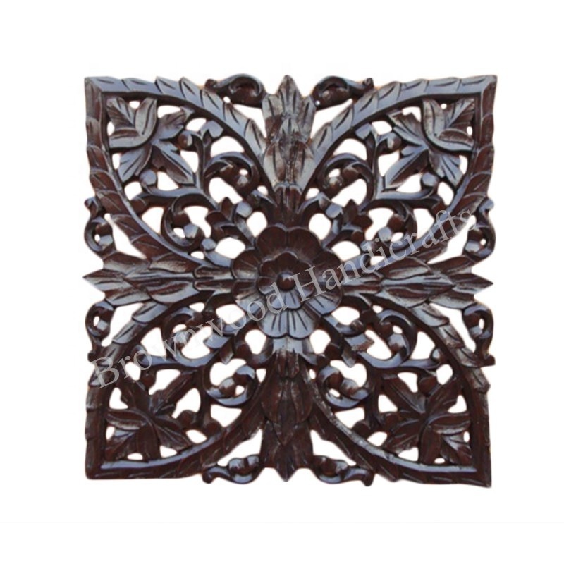 Elegant Hand Carved MDF Wood Wall Decorative Panel Perfect for Office & Home Wall Decor From Indian Manufacturer & Exporter