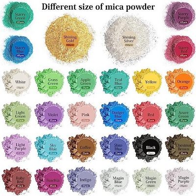 Pearlescent Pigment Mica Powder for Nail Art and Epoxy Resin Pearl powder Ink Paint