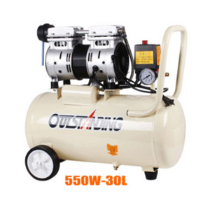 Mini powerful engine oil 2 cylinder air compressor portable pump head air compressor