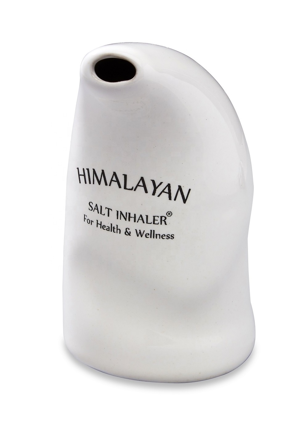 Himalayan Salt Inhaler Refillable Porcelain handmade Nose Himalayan Salt Inhaler Material Ceramic wholesale