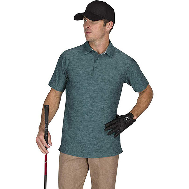 95% Polyester 5% Spandex Custom Polo T-Shirt Men T Shirt Golf Polo Shirt