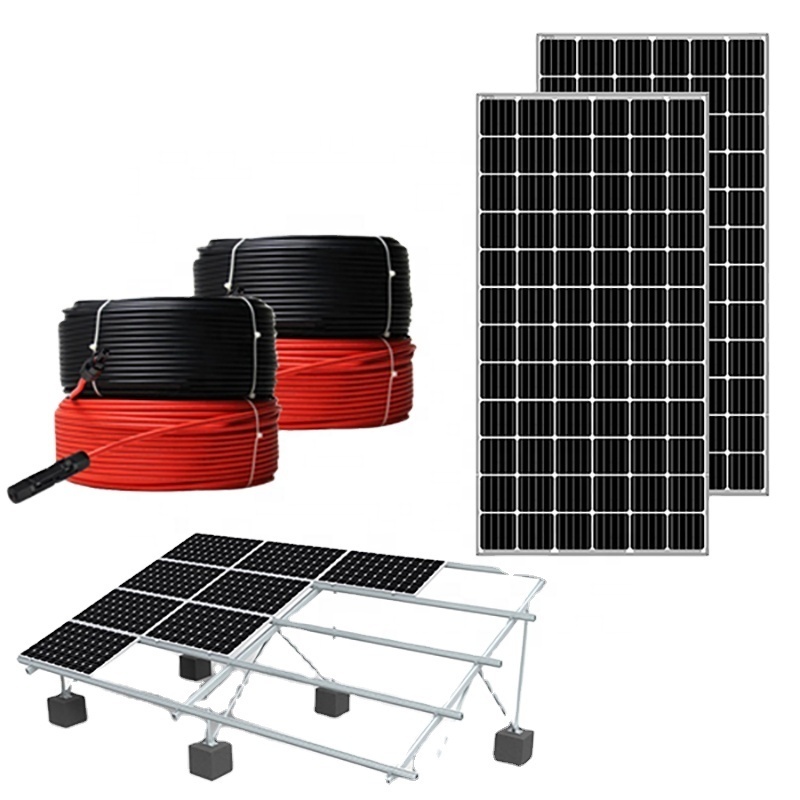 BR SOLAR 150w 200W 300W Poly  monocrystalline half cell solar pv module solar panel