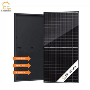 BR SOLAR monocrystalline solar panels 450W 480W 500W solar panels emergency backup