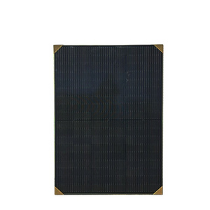 BR SOLAR  A glass full black solar panel hjt n-type  home system use 670 700w solar module  solar panel