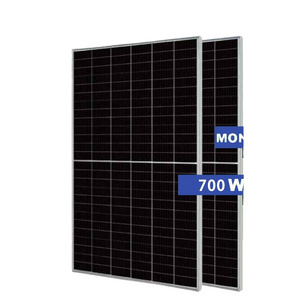 BR solar panels flexible 500w 650wp 700wp for home Mono Half Cell Solar Monocrystalline panels 700 W PV Panels