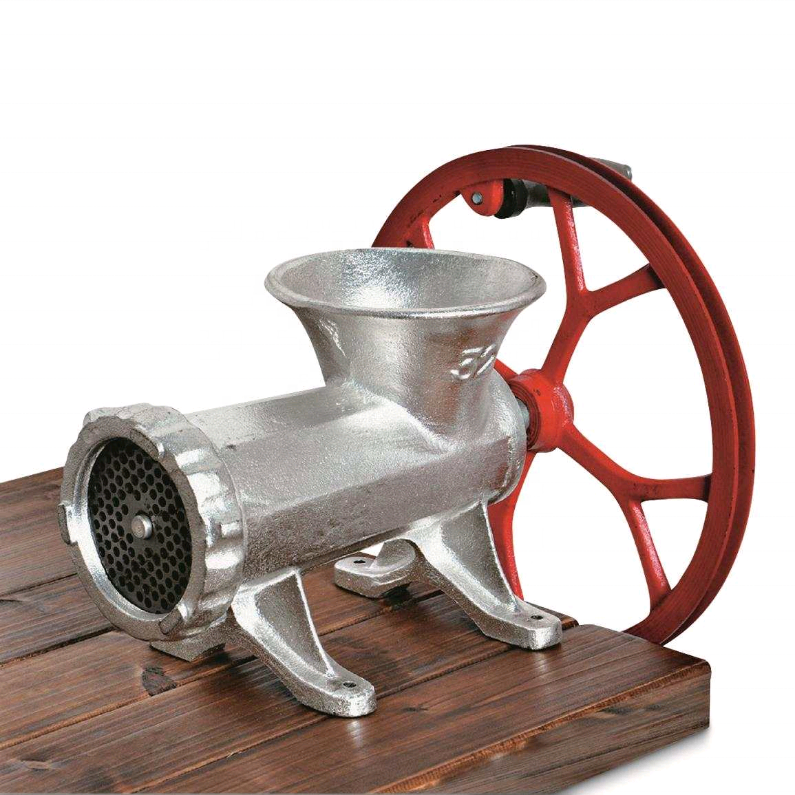 Cast Iron Manual  Meat Mincer the old fashion manual Meat Grinder with Crank Handel