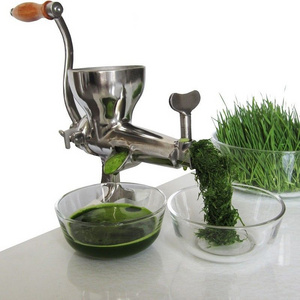 Manual wheatgrass juicer/ hand operated fruit juicer