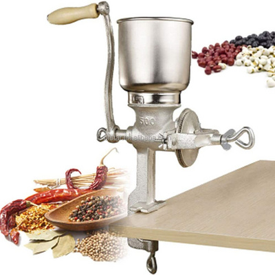 Manual Mill Food Grinder Hand Crack Corn Grinder Crank Grains Oats Corn Wheat Coffee  manual corn grinder