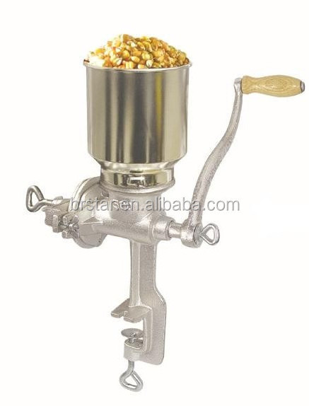 Hand Operated Corn Grain Mill Grinder T for Corn Coffee Food Wheat Oats Nut Herbs Spices Seeds Grinder Great for Restaurants