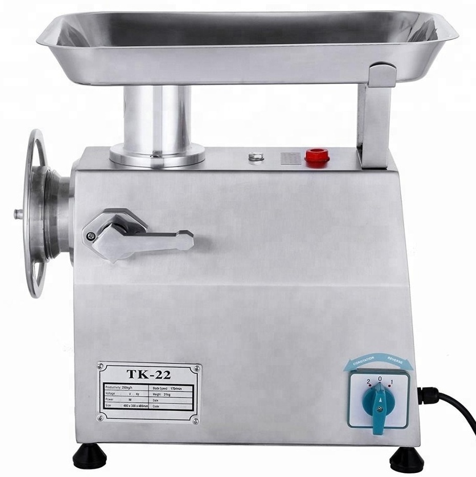 Meat and vegetable grinder/mincer/cutter with Free stuffing nozzle for making sausage / meat emulsions