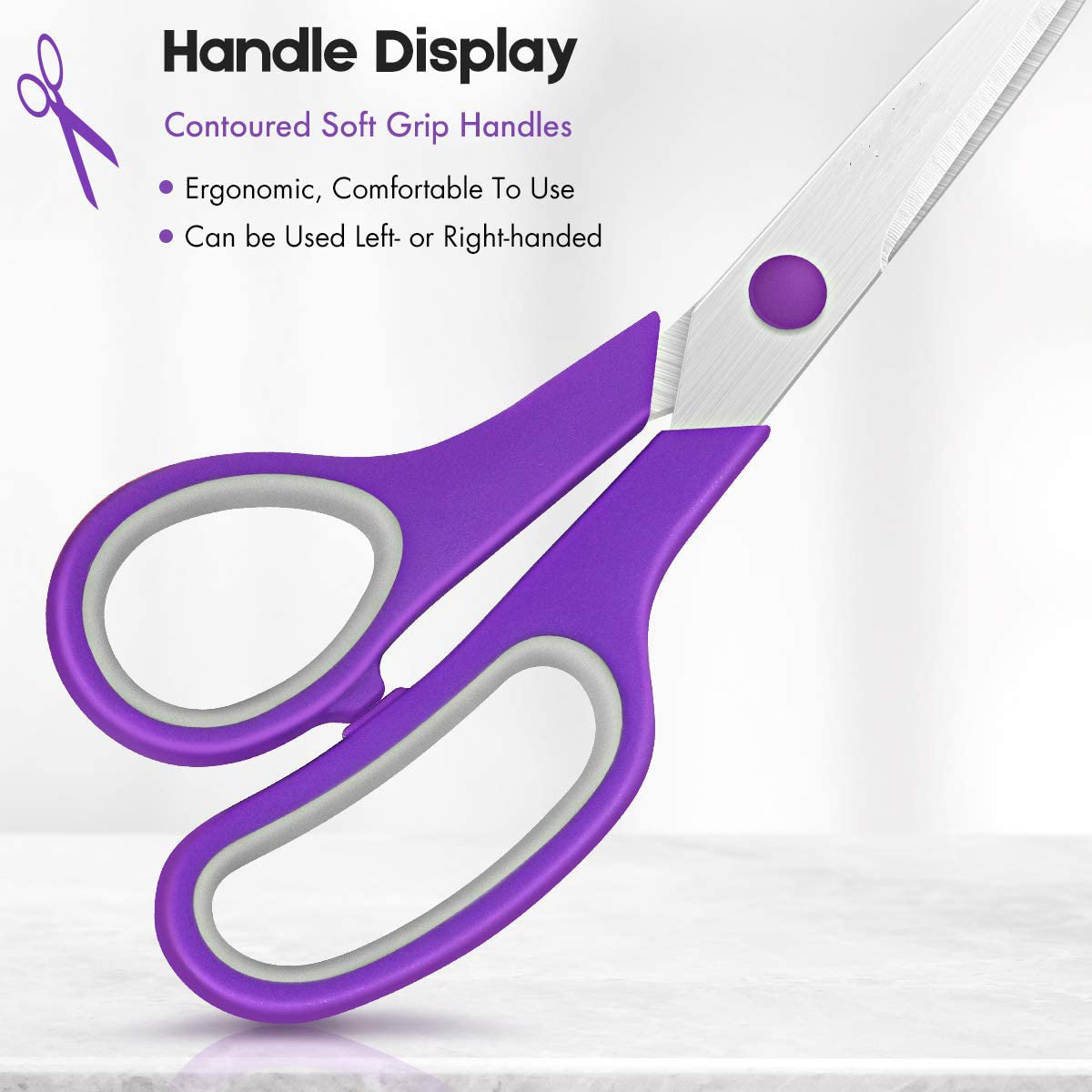 Multipurpose 8inch Stainless Steel Sharp office Home General Use scissors