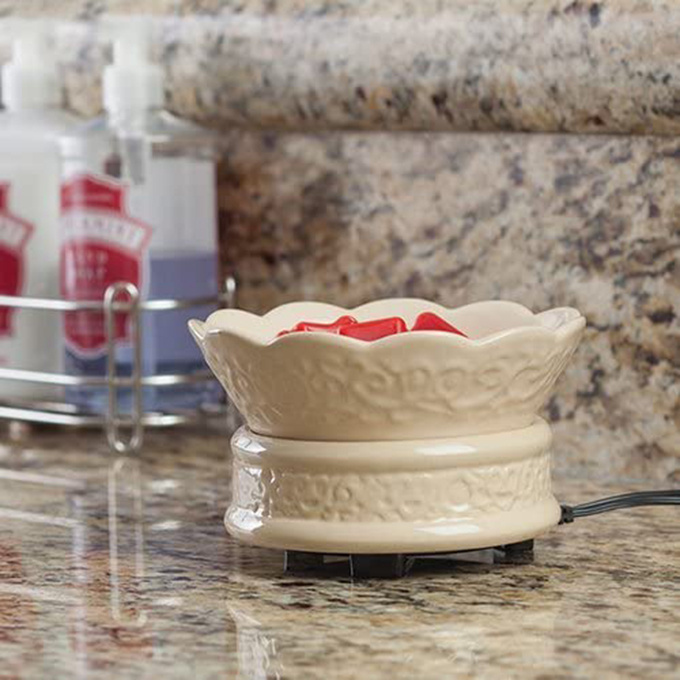 Luxury Ceramic 2 And 1 Fragrance Warmer for Warming Scented Candles or Wax Melts to Freshen Room