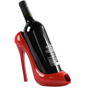 Popular Shoe Shape Wine holder bar ceramic bottle stand