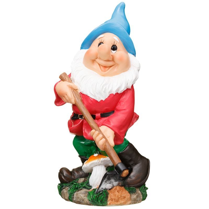 Funny miniature polyresin statue supplier custom garden gnome