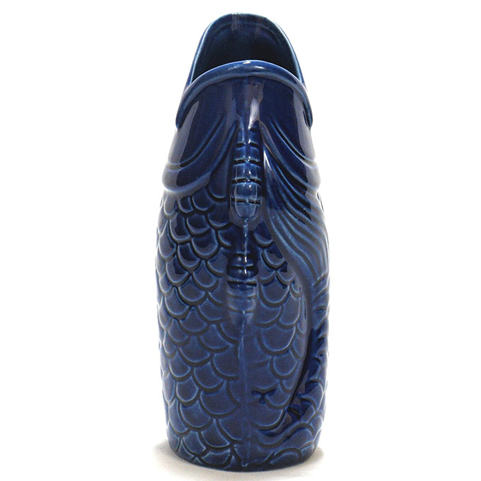 Unique style ceramic fish cocktail tiki mug for man and women