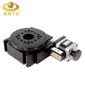 BRTE7SRA1100 aluminum 100mm diameter Translation Rotation Motorized Rotary Stage