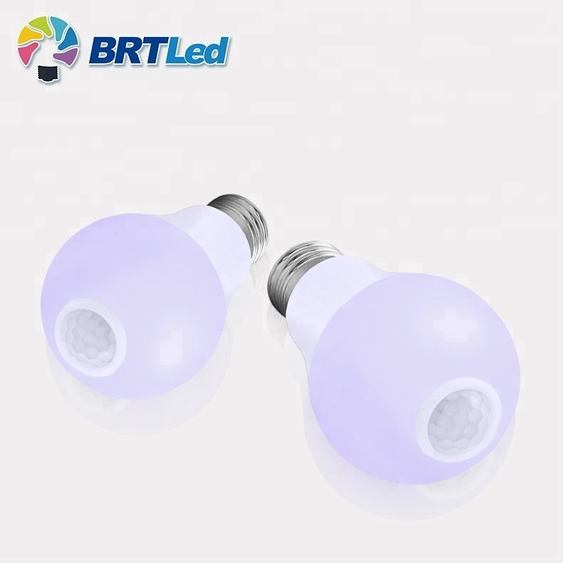 12W E27 PIR Motion Sensor LED Light Bulbs