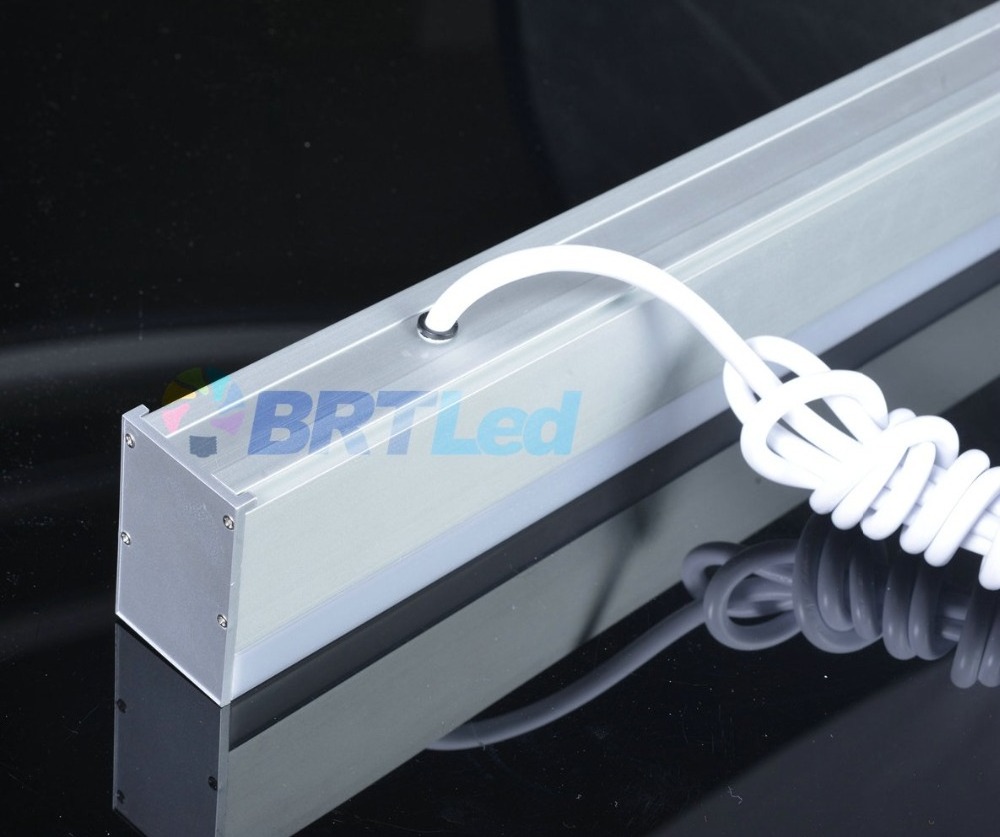 50W 5000lm LED linear low bay led light fixture with ETL DLC