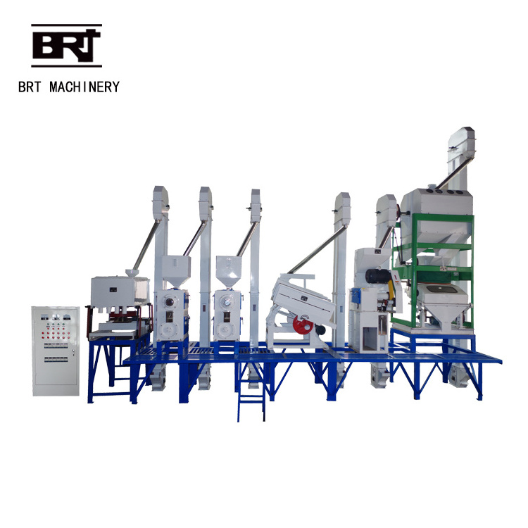 Complete automatic rice milling machine 30-40T/D good price commercial parboiled rice mill line auto rice mill plant