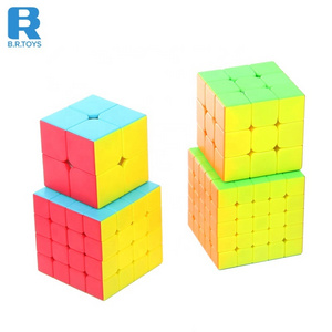 Good sale Magic Cube Qiyi  Magic Cube Set 2X2  Warrior W 3x3  Qiyuan S 4X4  qizheng s 5X5 Stickerless Gift Set