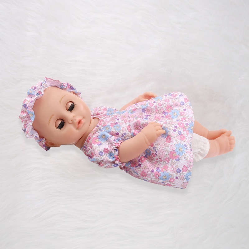 Toys 2024 30cmToddler Dolls Reborn Doll Baby Toy High Quality Soft Full Silicone reborn dolls blink eyes silicon full body