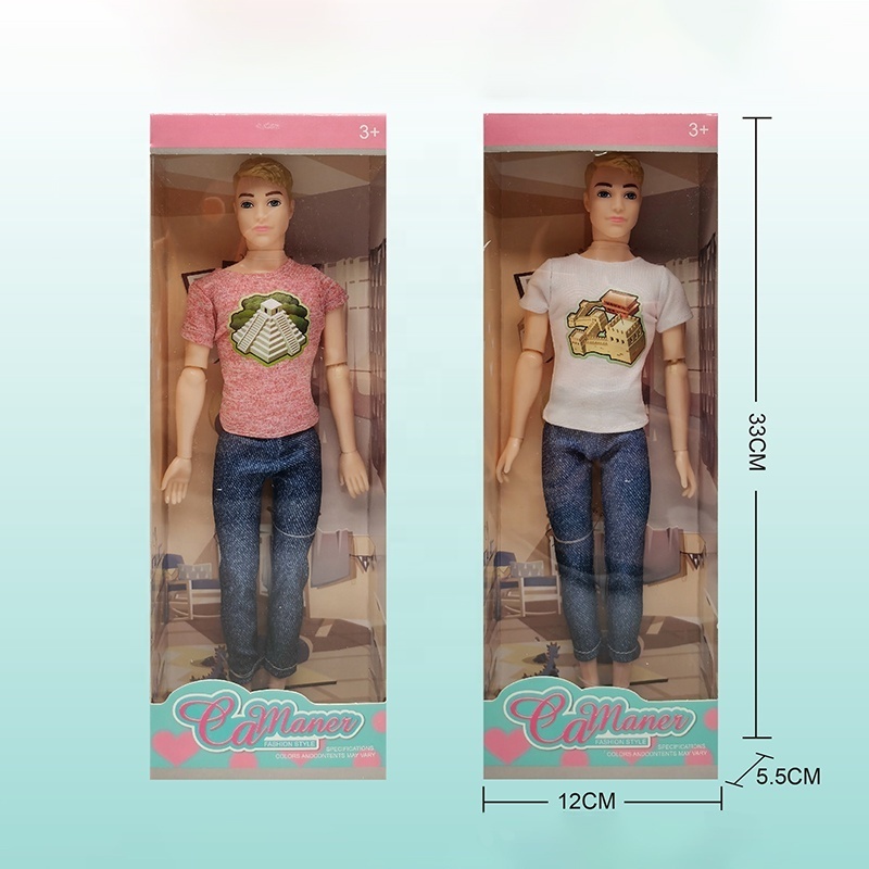 Wholesale male fashion dolls joint doll 11.5 inch with Blue Eyes